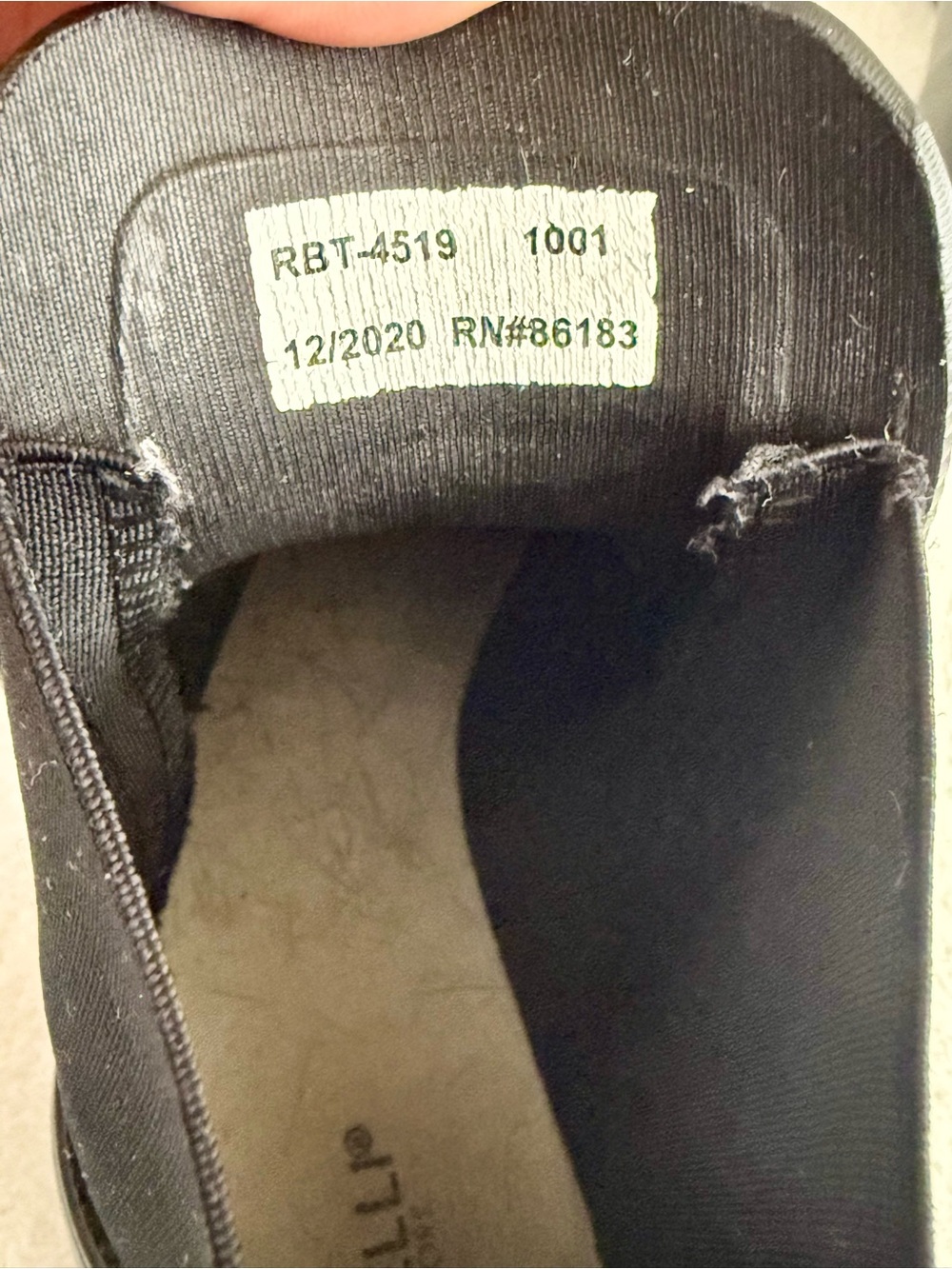 Capelli Black Chelsea Waterproof Rain Boots Women's Size 8 - Picture 12 of 12